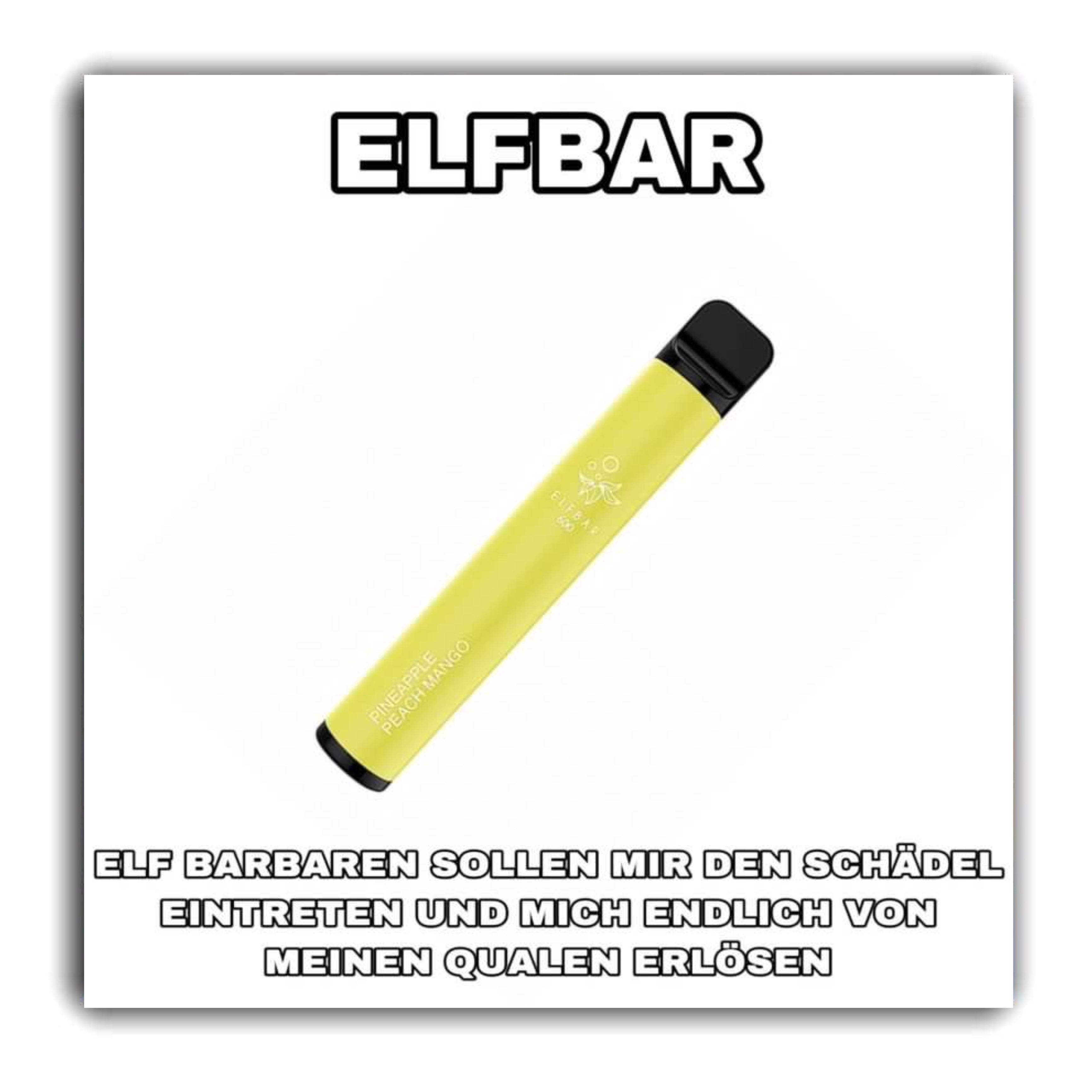"elfbar" Sticker