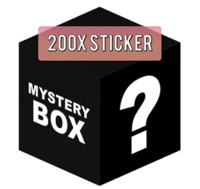 200x Mystery Sticker Box