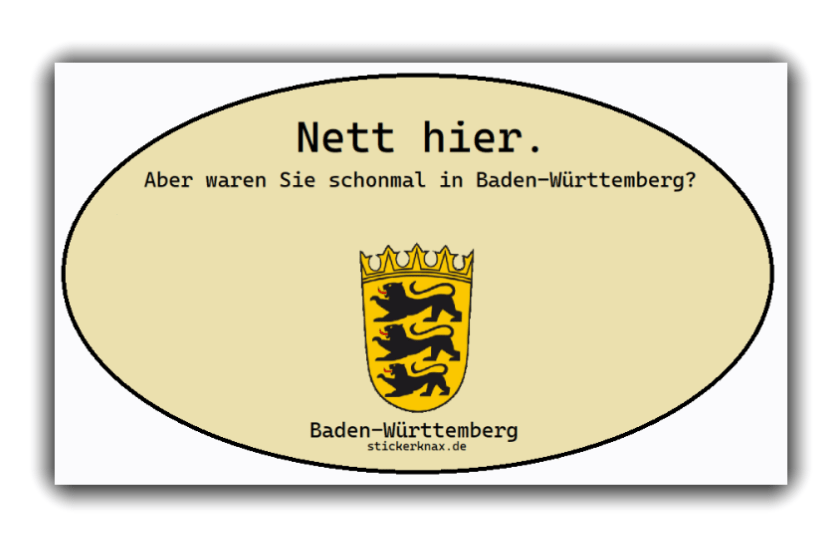 hier“ Sticker